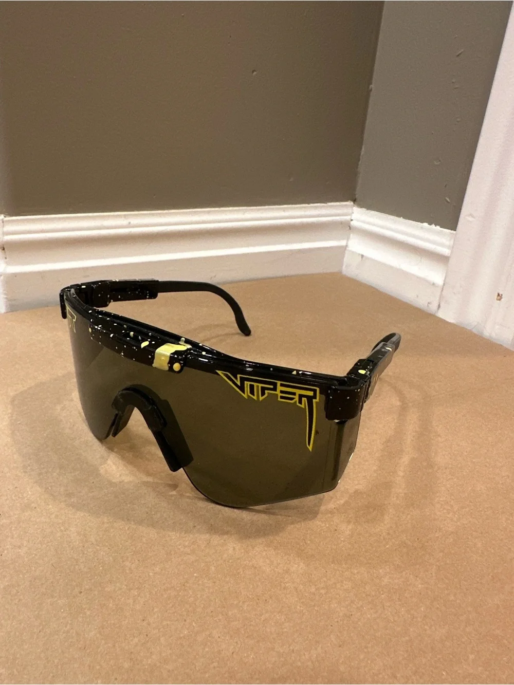 Black & Yellow pit viper Sunglasses
